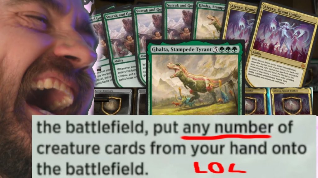 Magic Choose One THE NUMBER I CHOOSE IS: EVERY CREATURE IN THE DECK! Historic MTG Arena ...