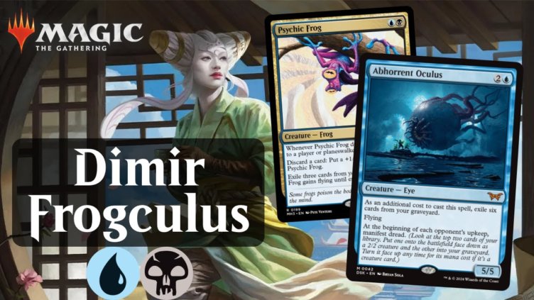 Psychic Frog with Abhorrent Occulus | MTG Arena Timeless | MTGアリーナデッキ保管庫